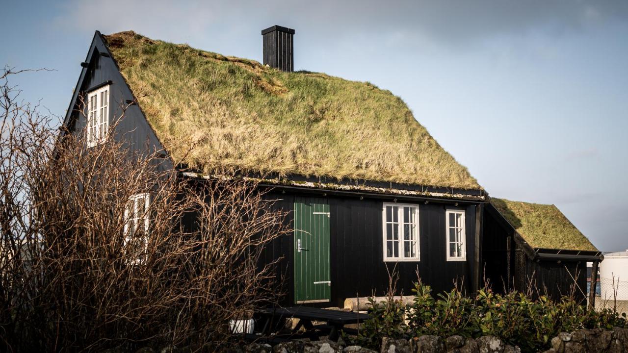Traditional Faroese House In Torshavns City Center Exteriör bild