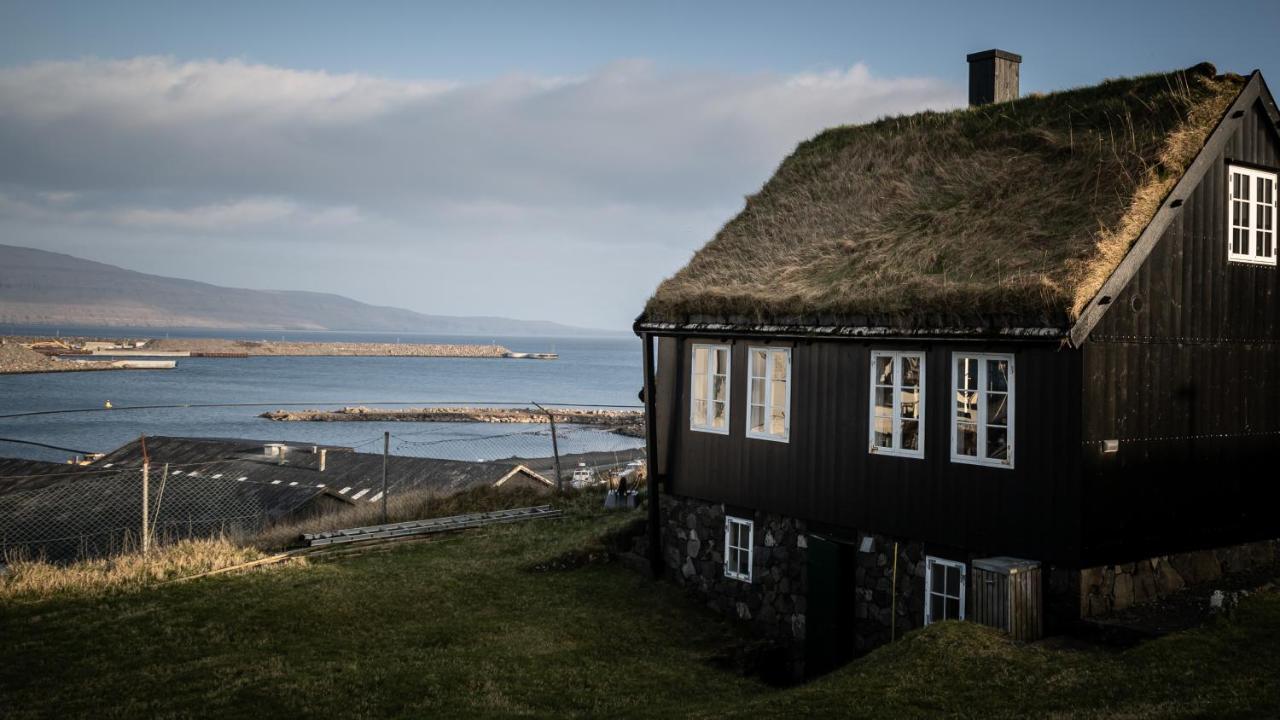 Traditional Faroese House In Torshavns City Center Exteriör bild