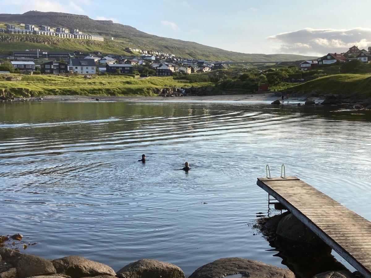 Traditional Faroese House In Torshavns City Center Exteriör bild